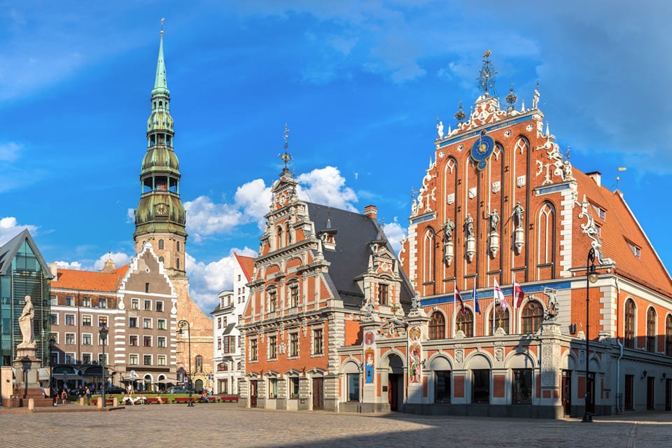 Huis van de Mee-eters in Riga, Letland