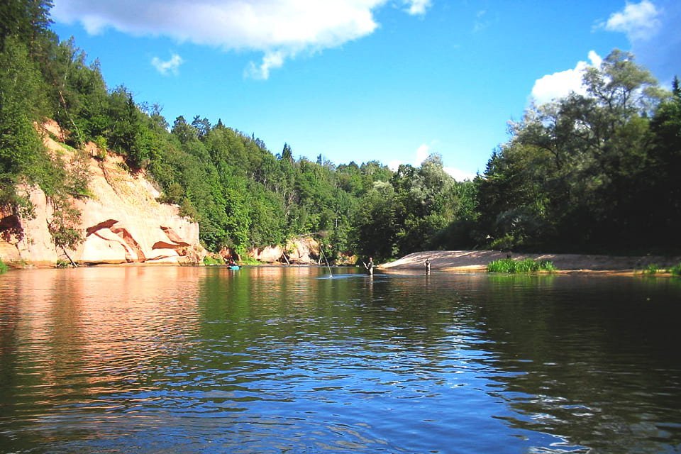 Gauja nationaal park, Letland