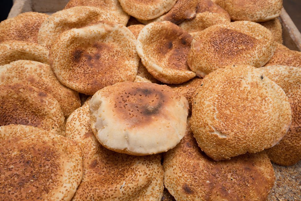 Libanees platbrood in Libanon