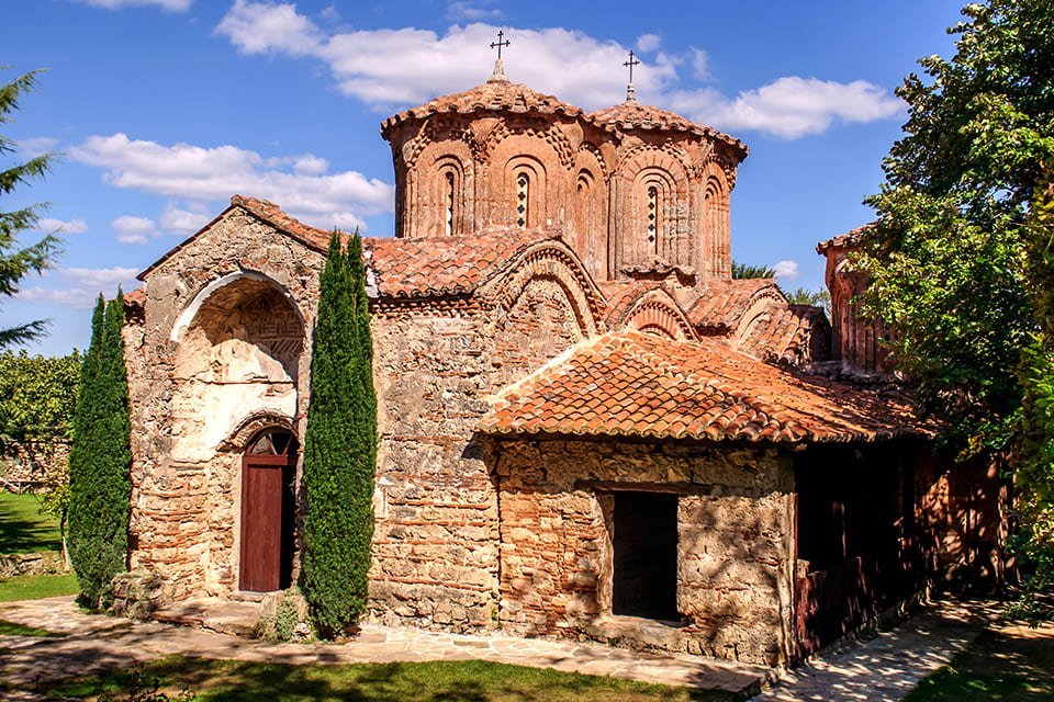 Klooster bij Strumica, Noord-Macedonië