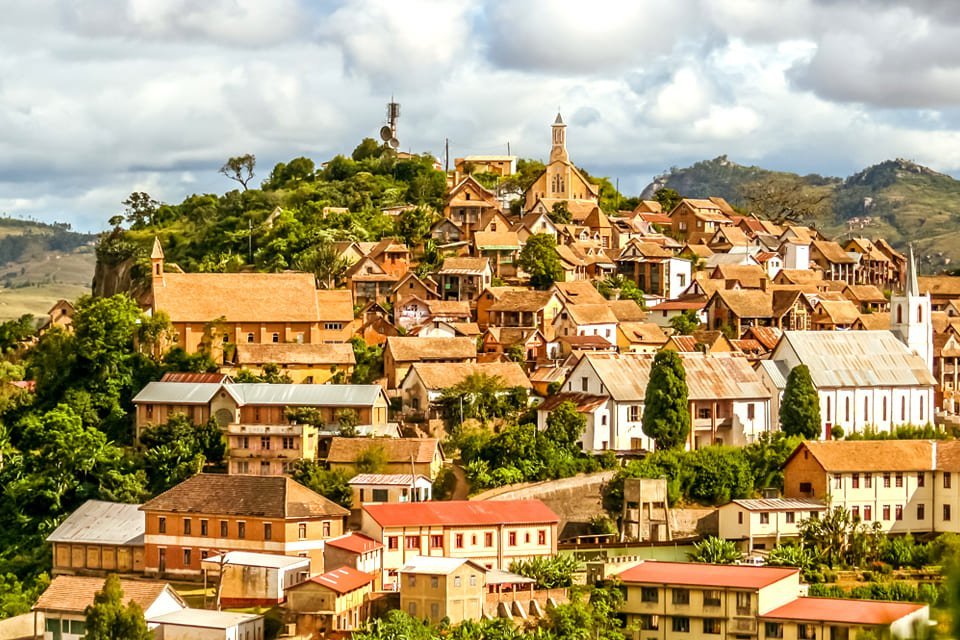 Fianarantsoa in Madagaskar