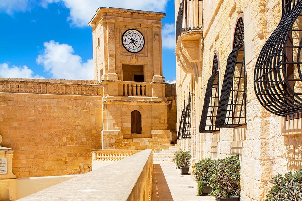 De Citadel van Victoria op Gozo, Malta