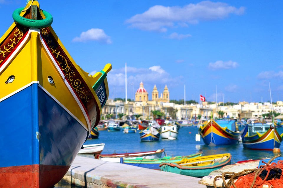 Haven van Marsaxlokk, Malta