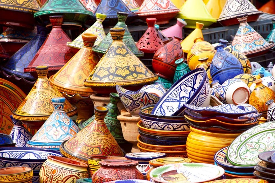 Tajjines in de soek, Marokko