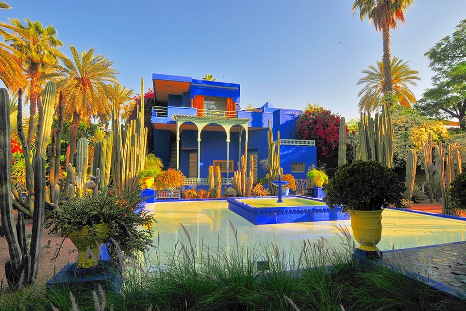 Tuin van Majorelle, Marokko