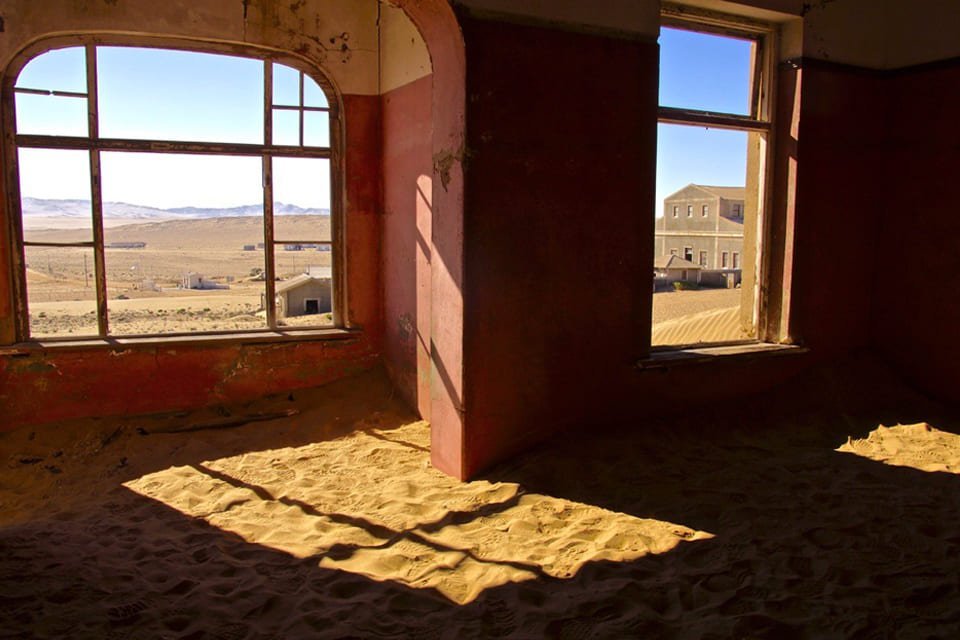 Kolmanskop, Namibië | Foto Peter van de Wiel