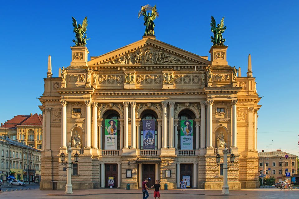 Opera in Lviv, Oekraïne