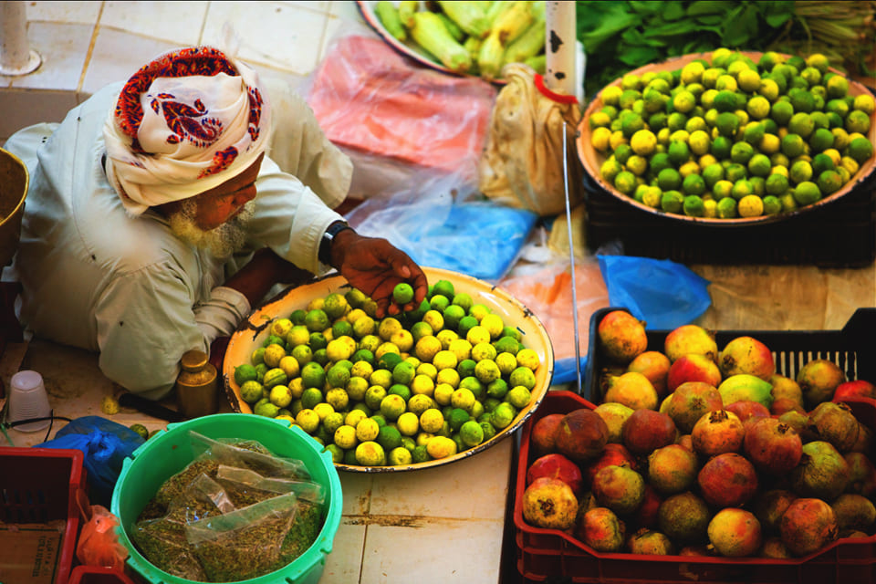 Markt, Oman