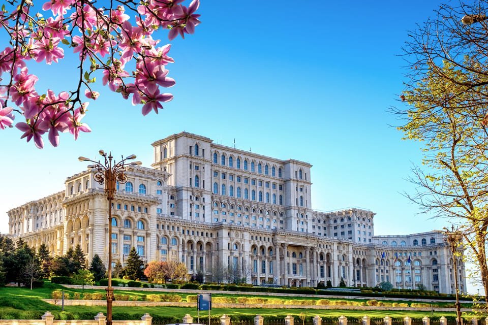 Paleis van de republiek in Boekarest, Roemenië