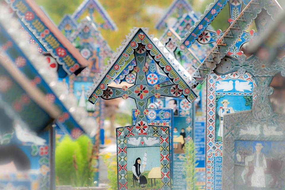 Vrolijke Kerkhof Sapanta, Roemenië