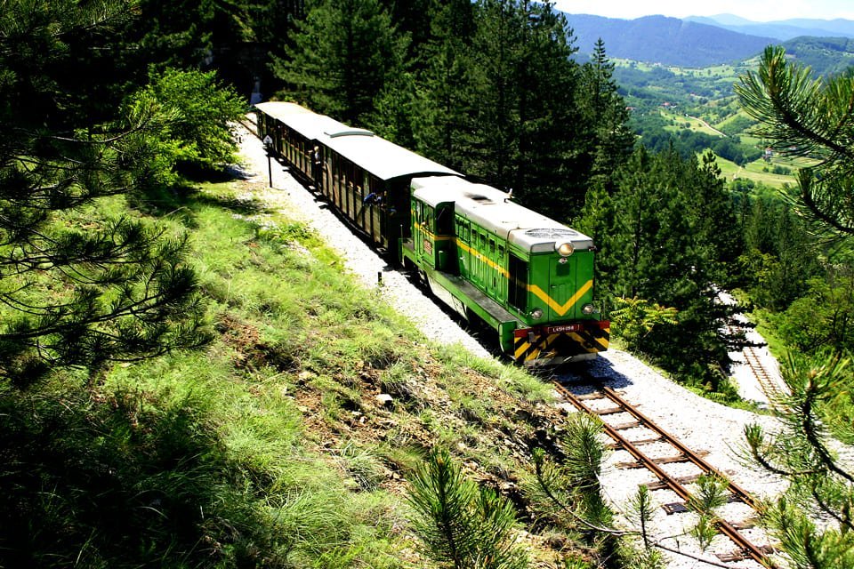 Sargan Eight trein, Servië