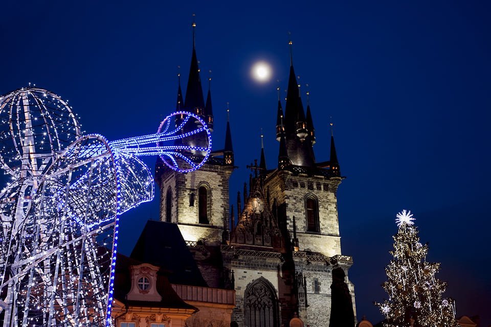 Kerstengel Praag, Tsjechië