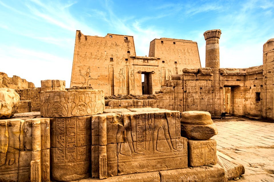Tempel van Horus, Edfu, Egypte