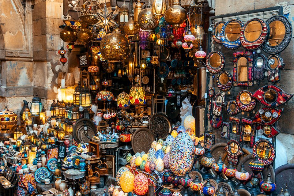 Khan el Khalili, Caïro, Egypte