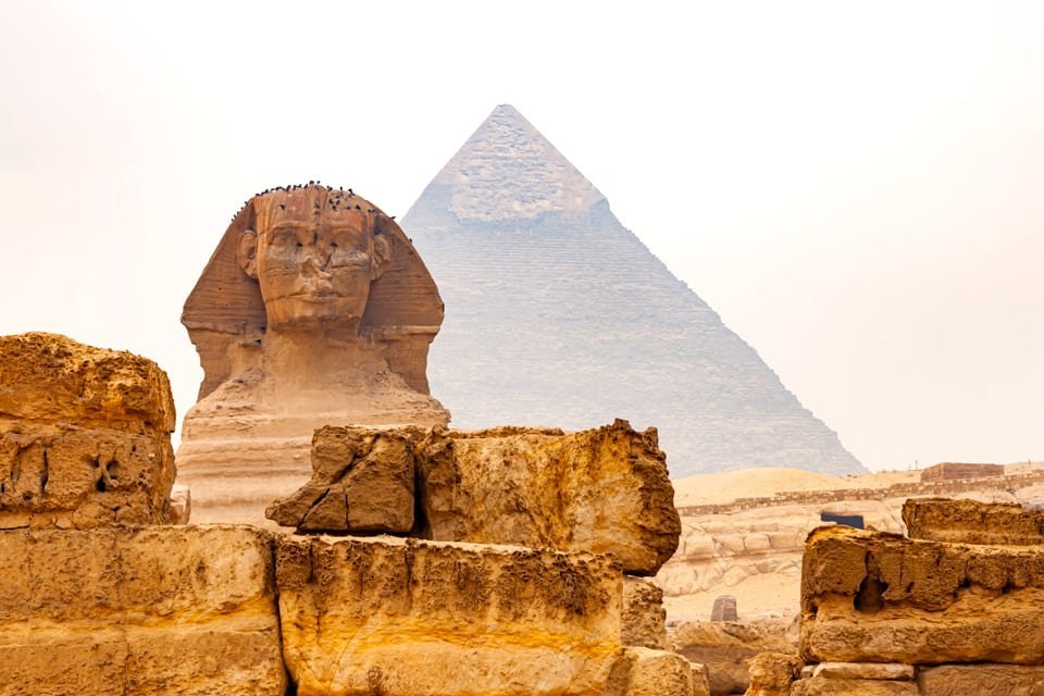 Sfinx, Gizeh, Caïro, Egypte