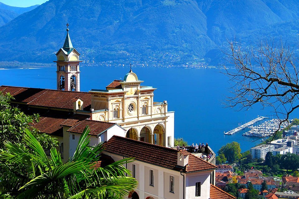 Madonna del Sasso, Locarno, Zwitserland