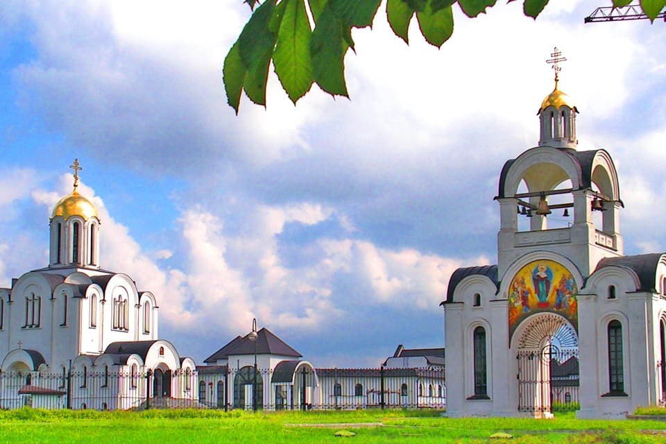 Kerk in Minsk, Wit-Rusland