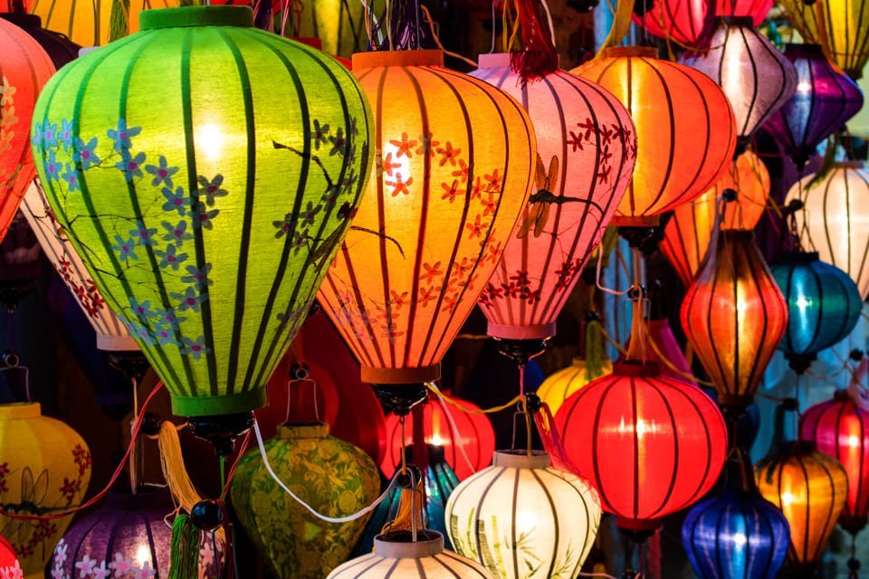 Lampionnen in Hoi An, Vietnam