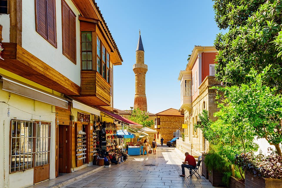 Centrum van Antalya, Turkije