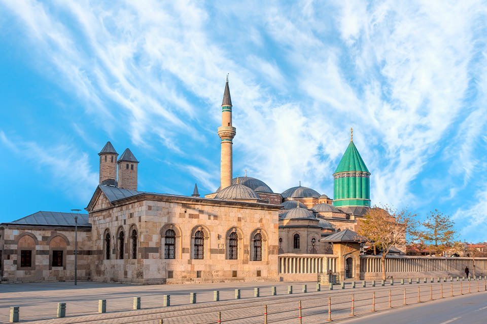 Mevlana-klooster in Konya, Turkije