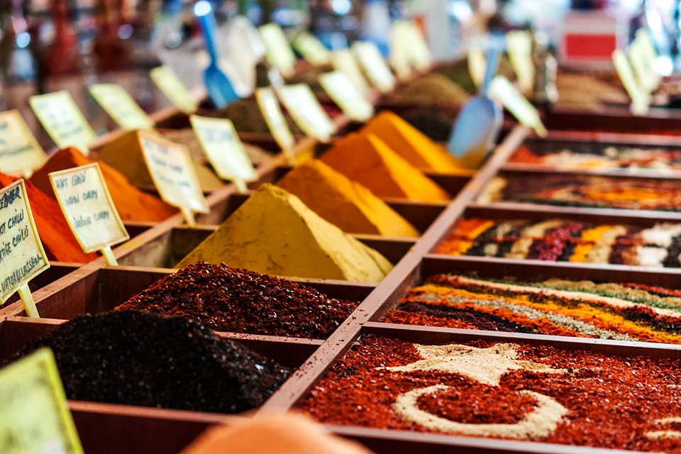 Turkse kruiden, Turkije