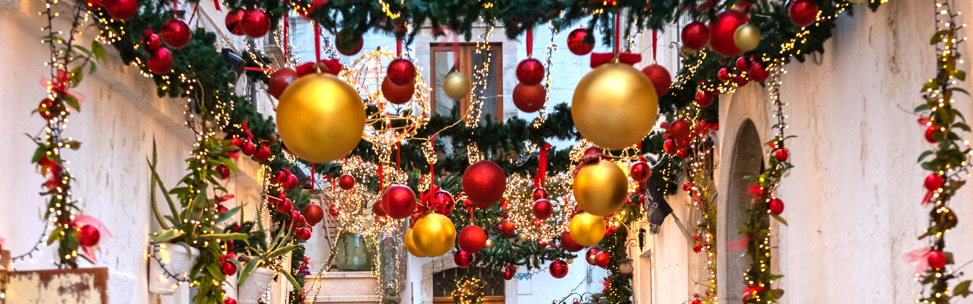 Kerst in Locorotondo, Italië