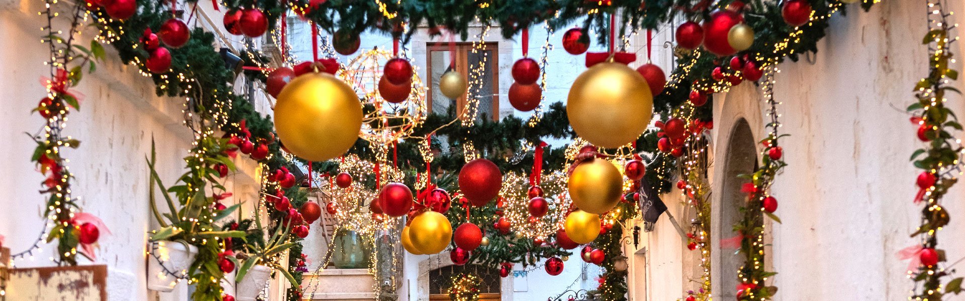 Kerst in Locorotondo, Italië