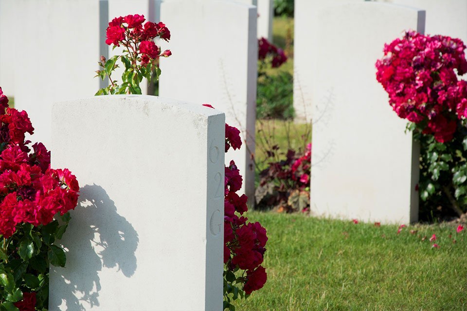 Tyne Cot Cemetery, België