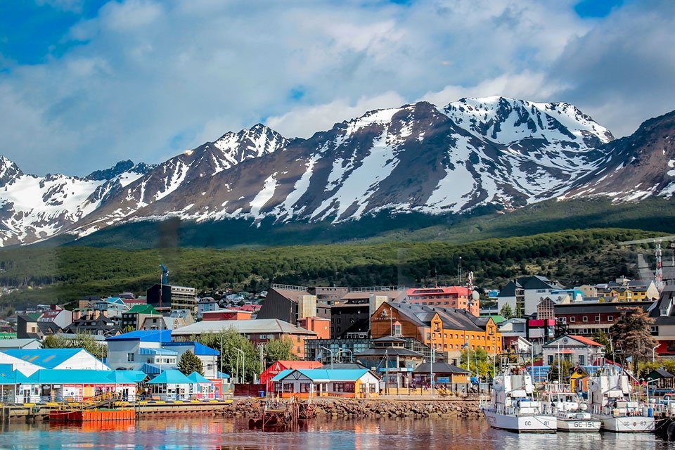 Ushuaia in Argentinië