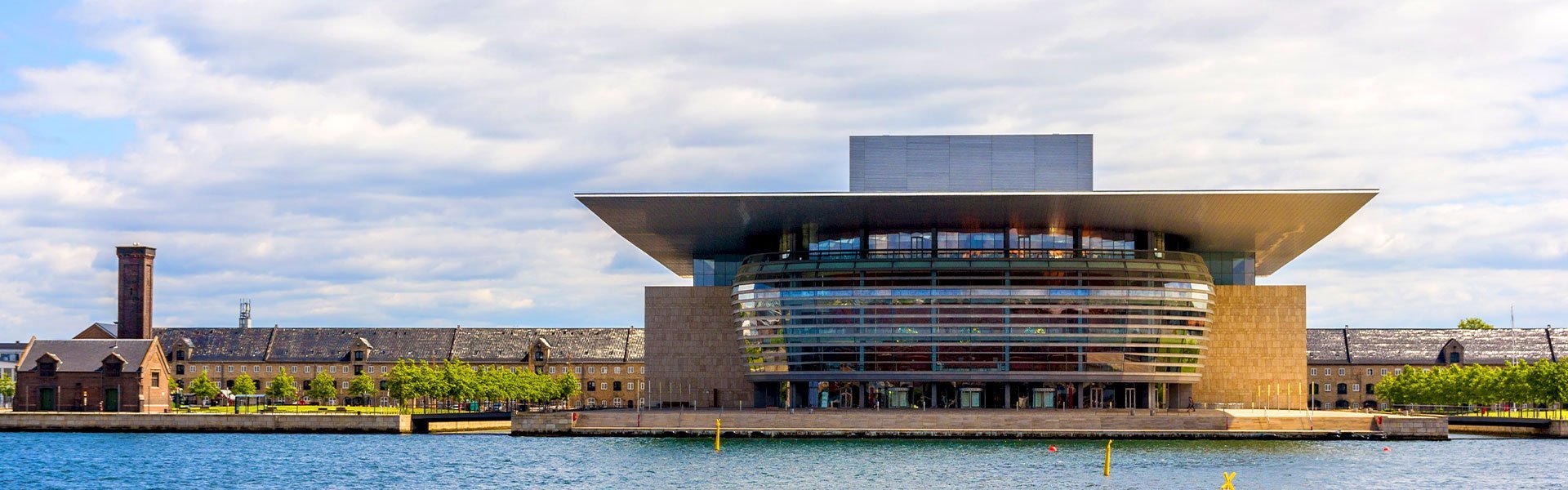 Operagebouw in Kopenhagen, Denemarken