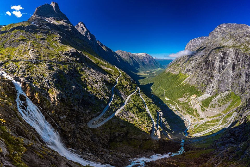 Trollstigen in Noorwegen