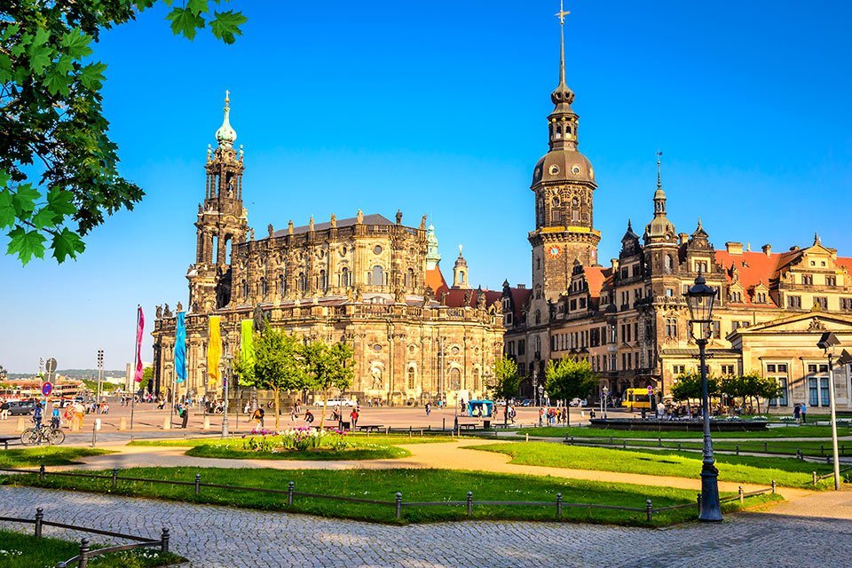 Hofkirche in Dresden, Duitsland