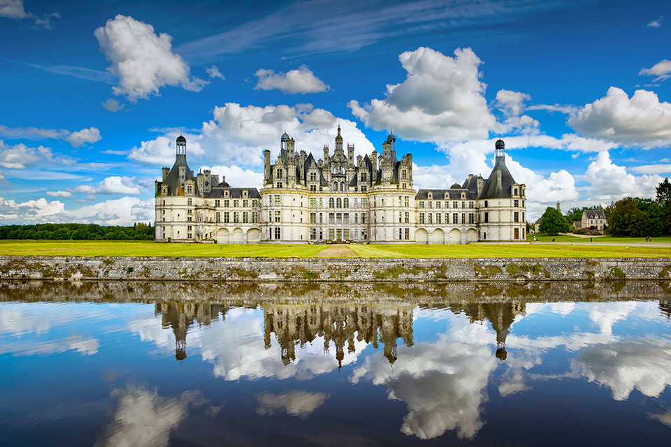 Kasteel Château Chambord in Frankrijk