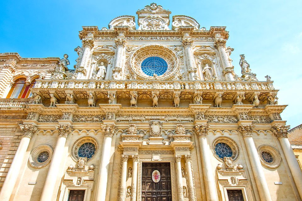 Sante Croce in Lecce Puglia Italië