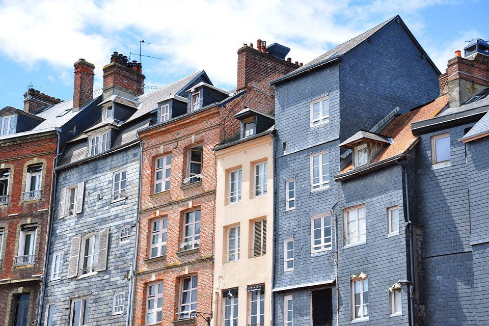 Vieux Bassin in Honfleur, Frankrijk