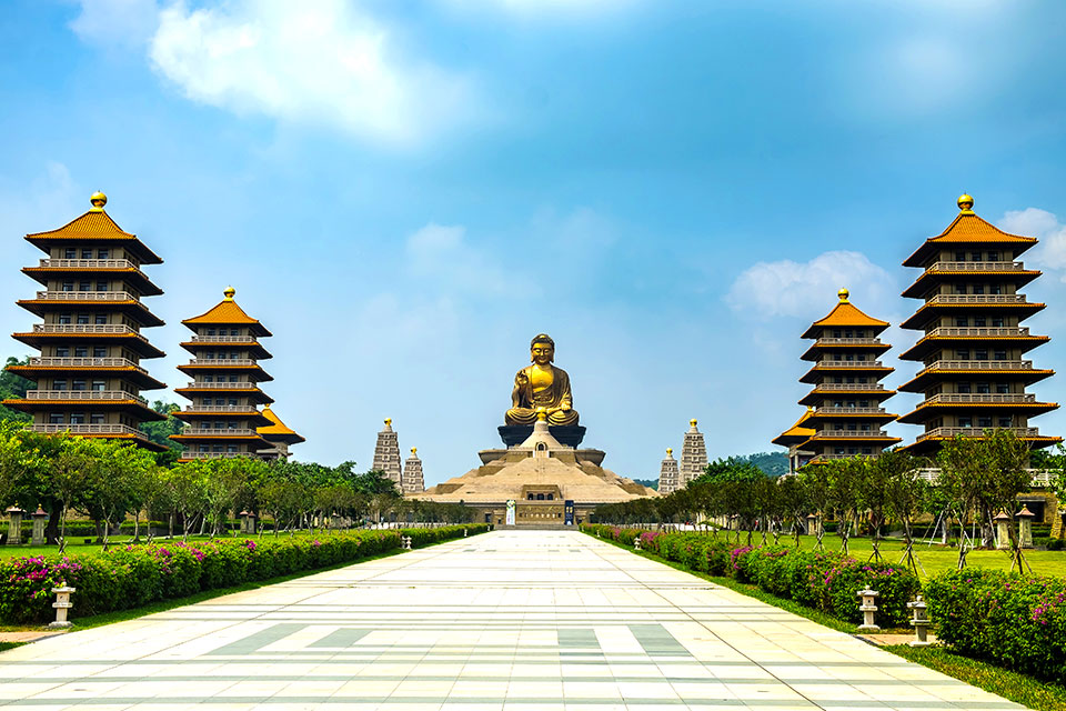 Fo Guang Shan-klooster in Taiwan