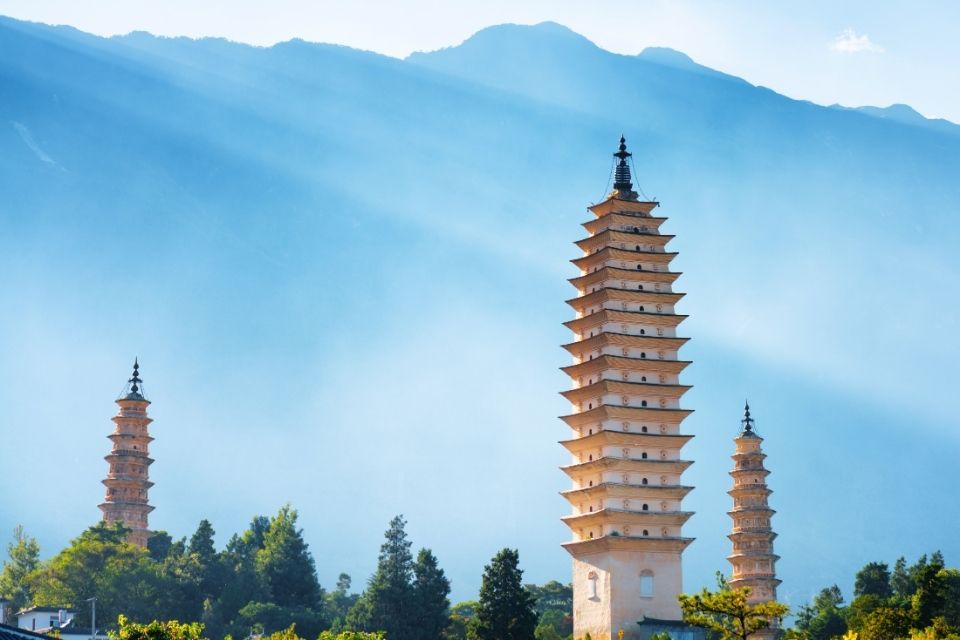 De Chongsheng-tempel in Dali, China