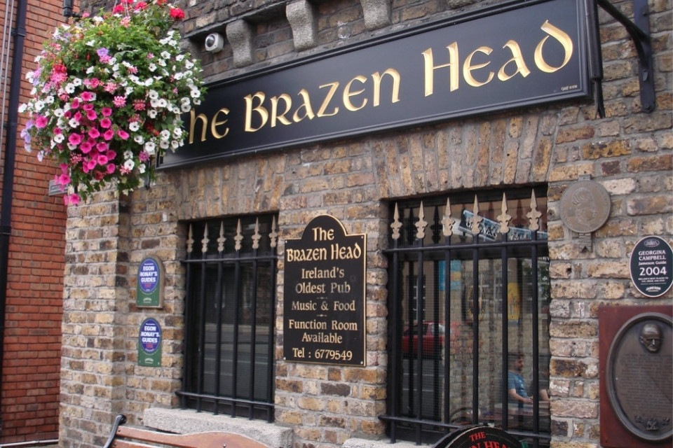 The Brazen Head in Dublin, Ierland