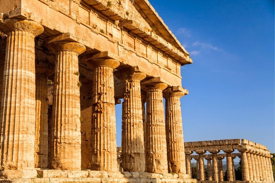 Paestum, Campagnia, Italië