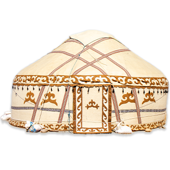 Yurt in Kirgizië