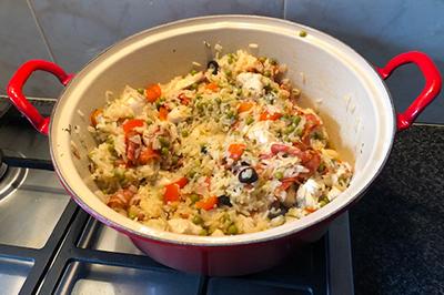 Arroz com frango door reisleidster Léonie