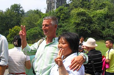 SRC-reisleider Frits