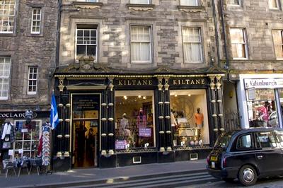Winkel in Edinburg, Schotland, Groot-Brittannië