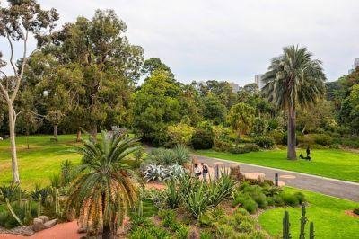 Melbourne Royal Botanic Gardens, Australië Melbourne Royal Botanic Gardens, Australië
