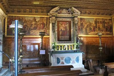 Scuola di San Giorgio degli Schiavoni, Venetië, Italië