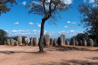 Cromeleque dos Almendres in Portugal
