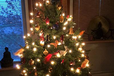 Kerstboom 2020 van Astrid | Foto reisleidster Astrid