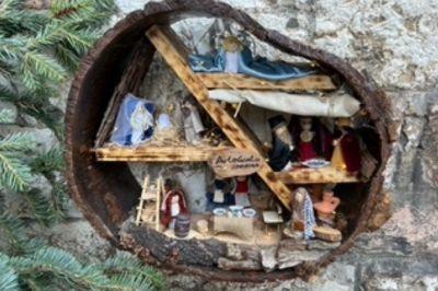 Kerststal in Umbrië | Foto: Meneer Van Hulst