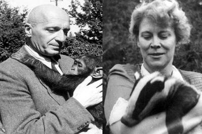 Jan en Antonina Żabiński