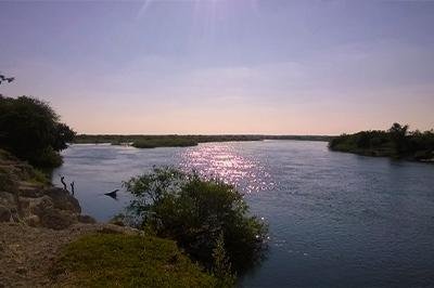 Okavangorivier Namibië Okavangorivier Namibië